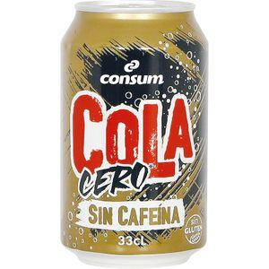 Cola Cero sin Cafeína Lata