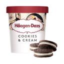 HÄAGEN-DAZS Tarrina de helado de vainilla con trocitos cookies 460 ml