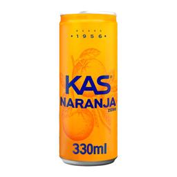 Refresco KAS naranja lata 33 cl