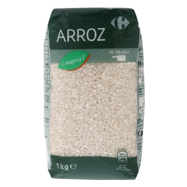 Arroz categoría primera Carrefour 1 kg. 