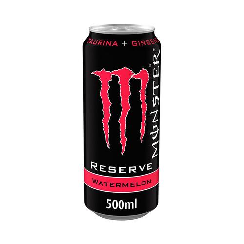 MONSTER Reserve watermelon Bebida energética con taurina y ginseng y sabor a sandía 500 ml