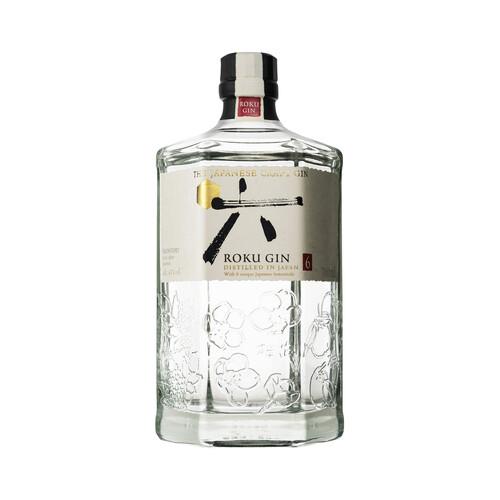 ROKU Ginebra japonesa botella 70 cl