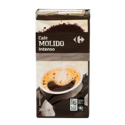 Café molido natural intenso Carrefour 250 g