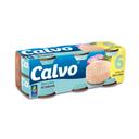 Atún claro CALVO al natural pack 6x56 g pne