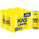 Refresco KAS limón lata pack 9x33  cl