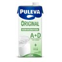 Leche semidesnatada con vitaminas A+D Puleva brik 1 l