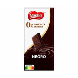 NESTLÉ Chocolate negro 47 % de cacao, sin azucares añadidos 125 g