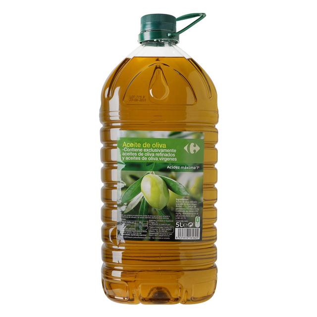 Aceite de oliva intenso 1º Carrefour garrafa 5 l