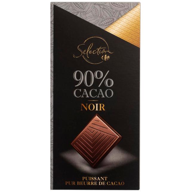 Chocolate negro 90% Selection Carrefour 80 g