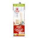 Leche entera con calcio Carrefour brik 1 l