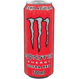 Monster Energy Ultra Red Zero Bebida Energética sin azúcar lata 50 cl