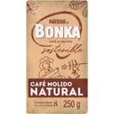 Café molido natural Bonka paquete 250 g