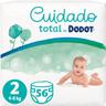 Pañal cuidado total talla 2 dodot, paquete 56 uds