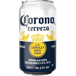 Cerveza corona, lata 33 cl