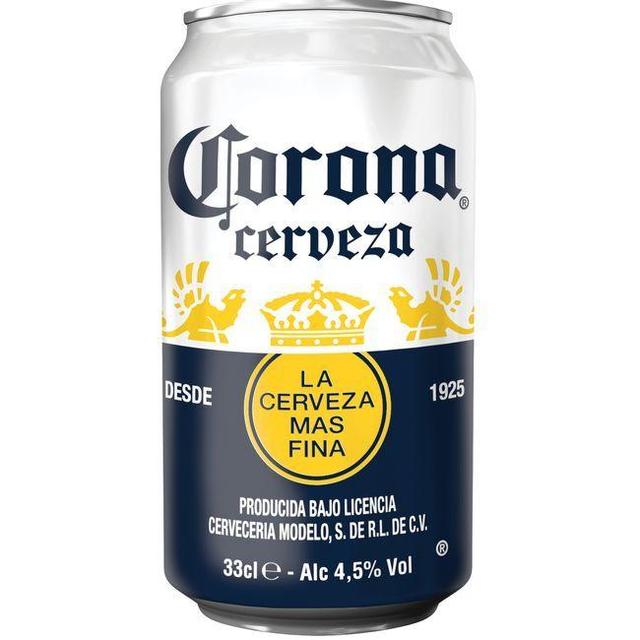 Cerveza mexicana CORONA lata 33 cl