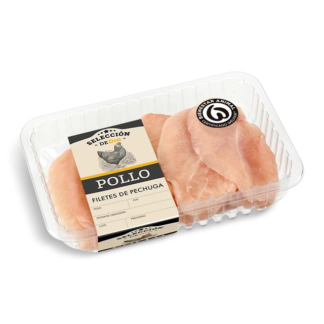 Filetes de pechuga de pollo Selección de Dia bandeja 450 g