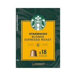 STARBUCKS Café en cápsulas Espresso Blonde, I6, 18 uds