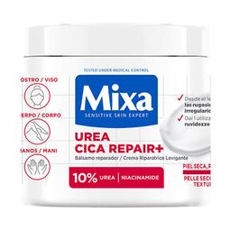 MIXA Urea cica repair + Crema corporal reparadadora, para pieles secas, rugosas e irregulares 400 ml