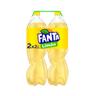 FANTA Refresco de limón FANTA pack de 2 botellas x 2 l