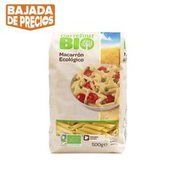 Macarrones ecológicos Carrefour Bio 500 g