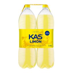 Refresco KAS limón pet 2x2l