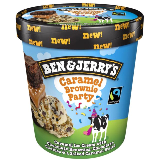 Helado caramel brownie party Ben&Jerry´s 465 ml