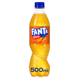 Refresco naranja Fanta botella 50cl