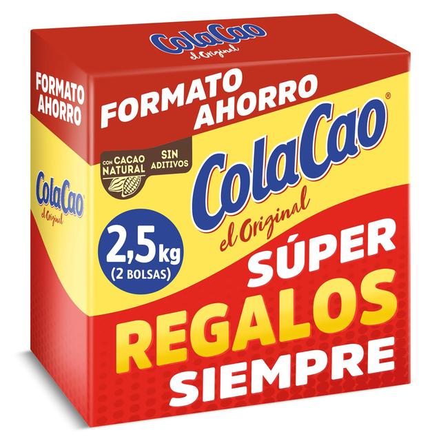 Cacao soluble ColaCao caja 2.5 Kg