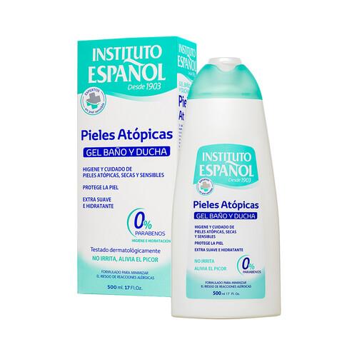 INSTITUTO ESPAÑOL Gel para baño y ducha, especial pieles atópicas INSTITUTO ESPAÑOL 500 ml