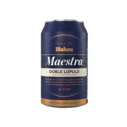 MAHOU MAESTRA Cerveza tostada doble lúpulo lata de 33 cl