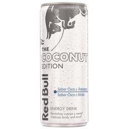 Bebida energética red bull coconut, lata 25 cl