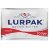 LURPAK Pastilla de mantequilla danesa sin sal 200 g
