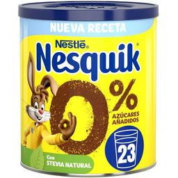 Cacao en polvo instantáneo 0% azúcares nesquik, lata 320 g