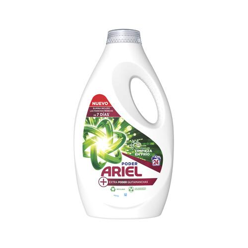ARIEL Ultra Oxi Detergente líquido para lavar a máquina 24 ds