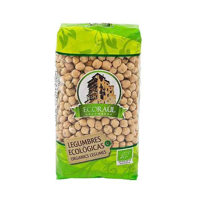 Garbanzos castellanos ecológicos ECORAUL 500 g