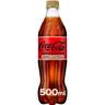 Refresco de cola sin cafeína coca cola zero zero, botellín 50 cl