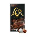 Café flavours chocolate compatible nespresso l'or, caja 10 uds