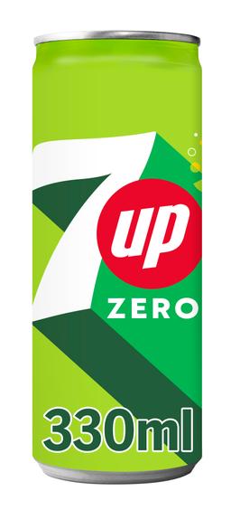 Refresco lima-limón 7Up lata 33cl zero