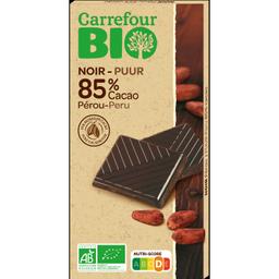 Chocolate negro Perú 85% cacao ecológico Carrefour Bio 100 g