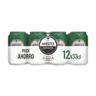 AMSTEL CLÁSICA Cervezas pack de 12 latas de 33 cl