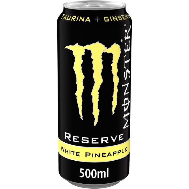 Monster Reserve White Bebida Energética Pineapple lata 50 cl