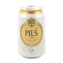 Cerveza Pils Carrefour lata 33 cl