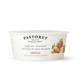Yogur con fresas Pastoret sin gluten 125 g