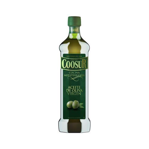 COOSUR Aceite de oliva virgen cocina Mediterránea botella de 1 l