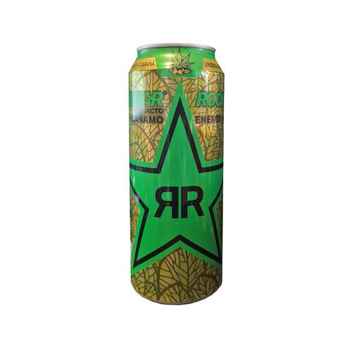 ROCKSTAR Bebida energética con extracto de cáñamo lata 50 cl