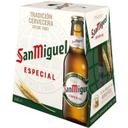 Cerveza San Miguel especial Lager pack de 6 botellas de 25 cl