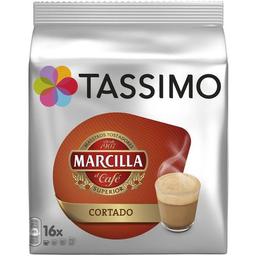 Café cortado cremoso tassimo marcilla, paquete 16 uds