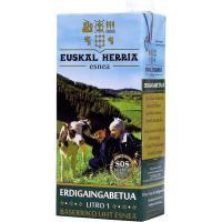 Leche semidesnatada euskal herria, brik 1 litro