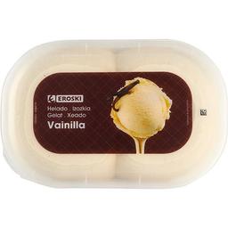 Helado de vainilla eroski, tarrina 1 litro