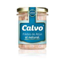 Filetes de atún CALVO al natural frasco 126 g pne